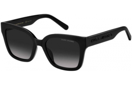 Lunettes de soleil - Marc Jacobs - MARC 658/S - 807 (9O) BLACK // DARK GREY GRADIENT