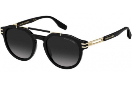 Sunglasses - Marc Jacobs - MARC 675/S - 807 (9O) BLACK // DARK GREY GRADIENT