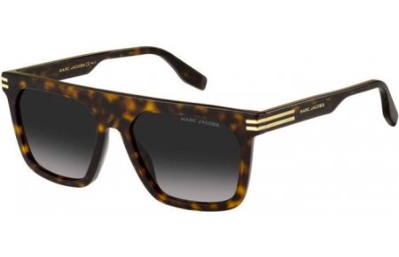 Gafas de Sol - Marc Jacobs - MARC 680/S - 086 (9O) DARK HAVANA // DARK GREY GRADIENT