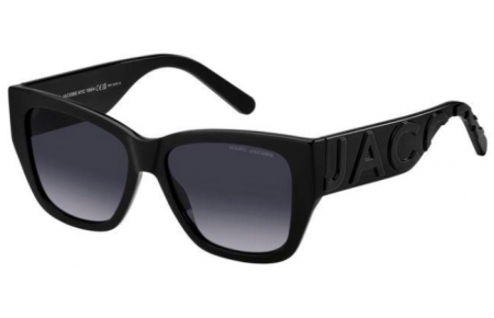 Lunettes de soleil - Marc Jacobs - MARC 695/S - 08A (9O) BLACK GREY // DARK GREY GRADIENT