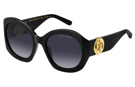 Sunglasses - Marc Jacobs - MARC 722/S - 807 (9O) BLACK // DARK GREY GRADIENT