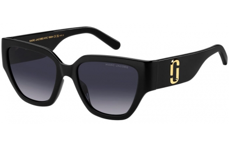 Sunglasses - Marc Jacobs - MARC 724/S - 807 (9O) BLACK // DARK GREY GRADIENT