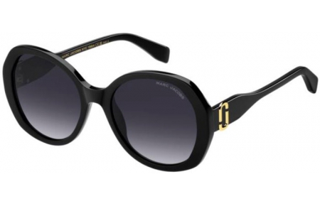 Lunettes de soleil - Marc Jacobs - MARC 763/S - 807 (9O) BLACK // DARK GREY GRADIENT