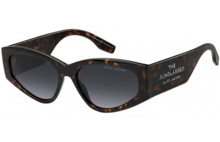 Sunglasses - Marc Jacobs - MARC 803/S - AB8 (WJ) HAVANA GREY // GREY GRADIENT POLARIZED
