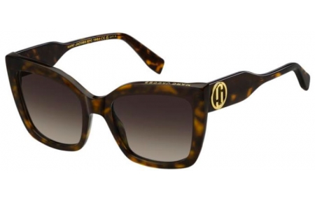 Sunglasses - Marc Jacobs - MARC 811/S - 086 (HA) HAVANA // BROWN GRADIENT