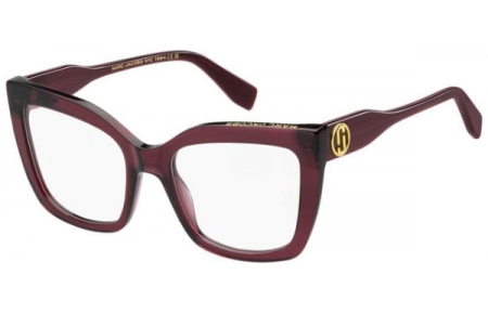 Lunettes de vue - Marc Jacobs - MARC 813 - LHF OPAL BURGUNDY