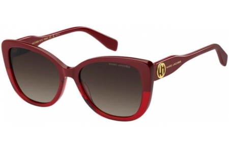 Gafas de Sol - Marc Jacobs - MARC 815/S - LHF (HA) BURGUNDY // BROWN GRADIENT