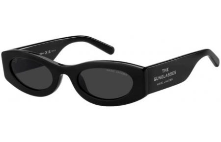 Sunglasses - Marc Jacobs - MARC 858/G/S - 807 (IR) BLACK // GREY
