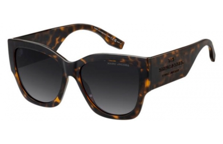 Sunglasses - Marc Jacobs - MARC 859/S - 086 (9O) HAVANA // DARK GREY GRADIENT