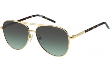 Gafas de Sol - Marc Jacobs - MARC 865/S - LKS (IB) GOLD BLUE // GREY GRADIENT GREEN
