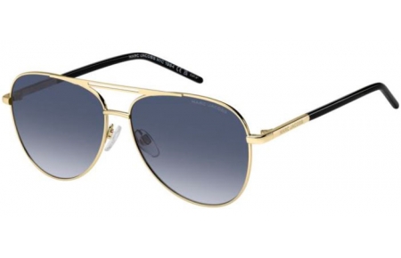 Lunettes de soleil - Marc Jacobs - MARC 865/S - RHL (08) GOLD BLACK // DARK BLUE GRADIENT