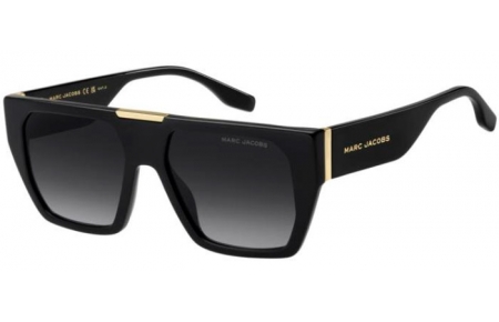 Lunettes de soleil - Marc Jacobs - MARC 877/S - 807 (9O) BLACK // DARK GREY GRADIENT