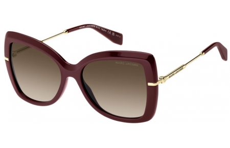 Gafas de Sol - Marc Jacobs - MARC 881/S - LHF (HA) BURGUNDY // BROWN GRADIENT