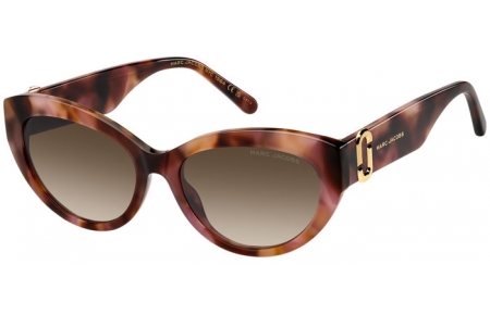 Gafas de Sol - Marc Jacobs - MARC 883/S - 0B0 (HA) BROWN PINK HAVANA // BROWN GRADIENT