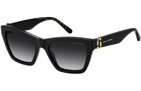 Gafas de Sol - Marc Jacobs - MARC 884/S - 807 (9O) BLACK // DARK GREY GRADIENT