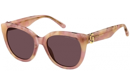 Gafas de Sol - Marc Jacobs - MARC 885/S - MAP (4S) HAVANA PATTERNED PINK // BURGUNDY