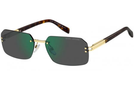 Gafas de Sol - Marc Jacobs - MARC 902/S - 06J (MT) GOLD HAVANA // GREEN MIRROR