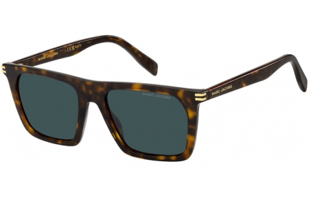 Gafas de Sol - Marc Jacobs - MARC 908/S - 086 (KU) DARK HAVANA // BLUE