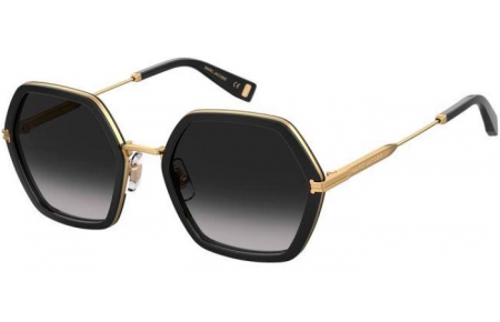 Sunglasses - Marc Jacobs - MJ 1018/S - 807 (9O) BLACK // DARK GREY GRADIENT