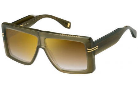 Sunglasses - Marc Jacobs - MJ 1061/S - 4C3 (JL) OLIVE // BROWN GRADIENT MIRROR GOLD MIRROR