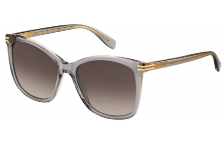 Lunettes de soleil - Marc Jacobs - MJ 1106/S - YQL (HA) GREY BEIGE // BROWN GRADIENT