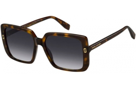 Lunettes de soleil - Marc Jacobs - MJ 1121/S - 086 (9O) HAVANA // DARK GREY GRADIENT