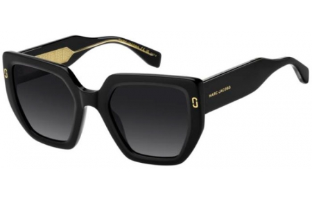 Lunettes de soleil - Marc Jacobs - MJ 1126/S - 807 (9O) BLACK // DARK GREY GRADIENT