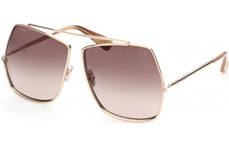 Gafas de Sol - MaxMara - MM0006 ELSA - 32F  GOLD // BROWN GRADIENT