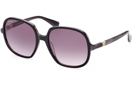 Sunglasses - MaxMara - MM0036 EMME8 - 05B  BLACK // GREY GRADIENT