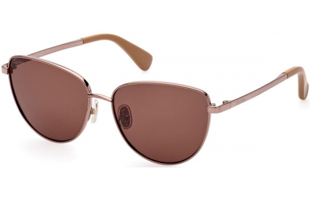 Sunglasses - MaxMara - MM0053 DESIGN3 - 38E  BRONZE // BROWN