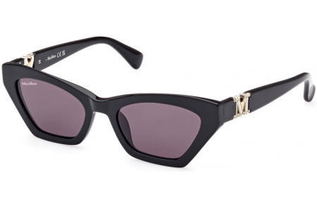 Gafas de Sol - MaxMara - MM0057 EMME13 - 01A  SHINY BLACK // GREY