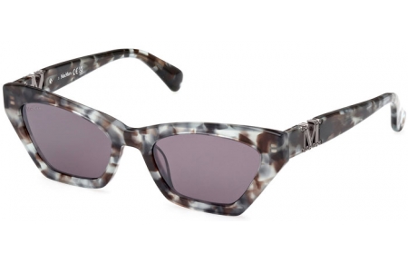 Sunglasses - MaxMara - MM0057 EMME13 - 55C  HAVANA MULTICOLOR // GREY MIRROR