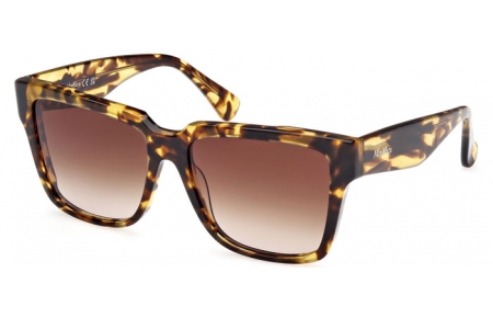 Sunglasses - MaxMara - MM0078 GLIMPSE2 - 53F  LIGHT HAVANA // BROWN GRADIENT