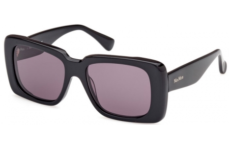 Gafas de Sol - MaxMara - MM0091 GLIMPSE3 - 01A  SHINY BLACK // GREY