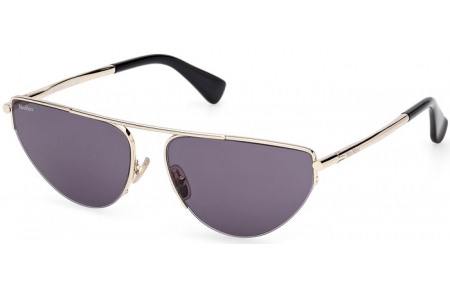 Gafas de Sol - MaxMara - MM0122 - 32A  SHINY PALE GOLD // GREY