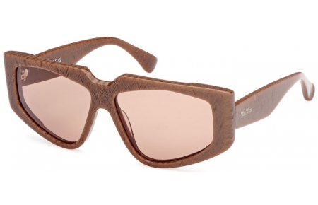 Sunglasses - MaxMara - MM0125 - 56E  HAVANA TEXTURE // BROWN