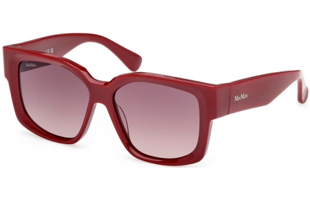 Gafas de Sol - MaxMara - MM0145 GLIMPSE-7 - 69Z  SHINY BORDEAUX // VIOLET GRADIENT