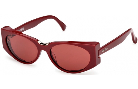 Gafas de Sol - MaxMara - MM0160 SPARK10 - 69S  SHINY BORDEAUX // BORDEAUX