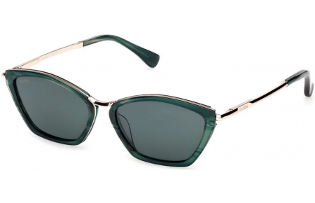 Gafas de Sol - MaxMara - MM0162 MILLER7 - 96N  STRIPED GREEN // GREEN