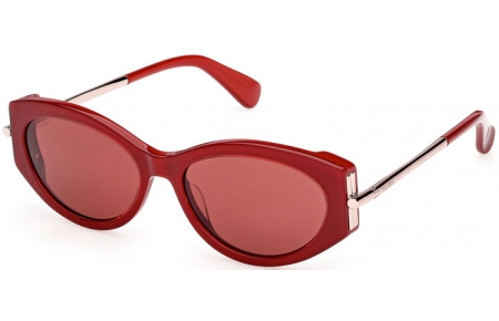 Gafas de Sol - MaxMara - MM0167 ROQUEBRUNE 1 - 69S  SHINY BORDEAUX // BORDEAUX