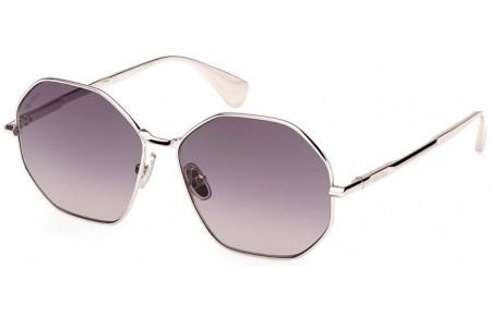Gafas de Sol - MaxMara - MM0168 MILLER - 14B  SHINY LIGHT RUTHENIUM // GREY GRADIENT