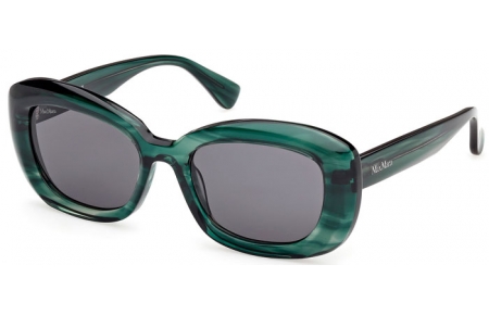 Gafas de Sol - MaxMara - MM0170 ELIZABETH 1 - 98A  STRIPED GREEN // GREY