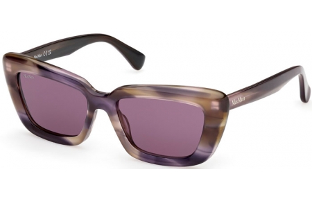 Lunettes de soleil - MaxMara - MM0171 ELIZABETH - 83Y  STRIPED MULTICOLOR // VIOLET