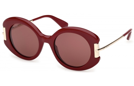 Gafas de Sol - MaxMara - MM0188 - 69S  SHINY BURGUNDY // BURGUNDY