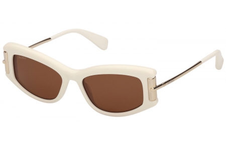 Gafas de Sol - MaxMara - MM0189 - 25E  SHINY IVORY // BROWN
