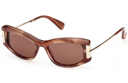 Gafas de Sol - MaxMara - MM0189 - 68E  TORTOISE RED // BROWN