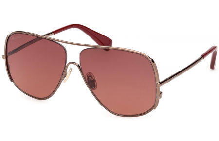 Gafas de Sol - MaxMara - MM0190 - 33T  SHINY ROSE GOLD // BROWN GRADIENT