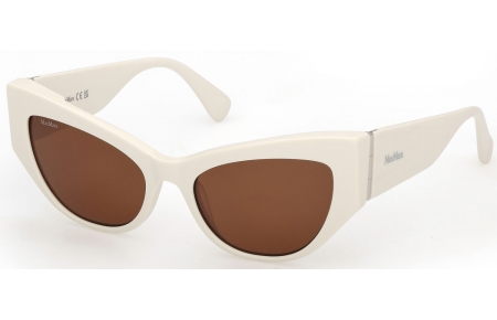 Gafas de Sol - MaxMara - MM0192 - 25E  SHINY IVORY // BROWN