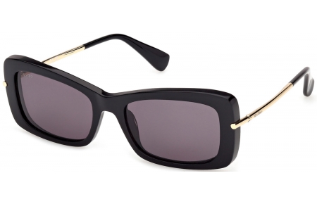 Gafas de Sol - MaxMara - MM0194 - 01A  SHINY BLACK // SMOKE