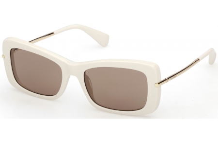 Gafas de Sol - MaxMara - MM0194 - 25E  SHINY IVORY // BROWN